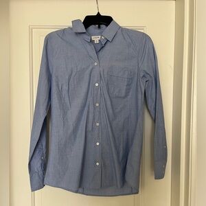 J. Crew Blue Women’s button down NWT